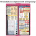 WhiteCoat Clipboard® Vertical - Pink Primary Care Edition
